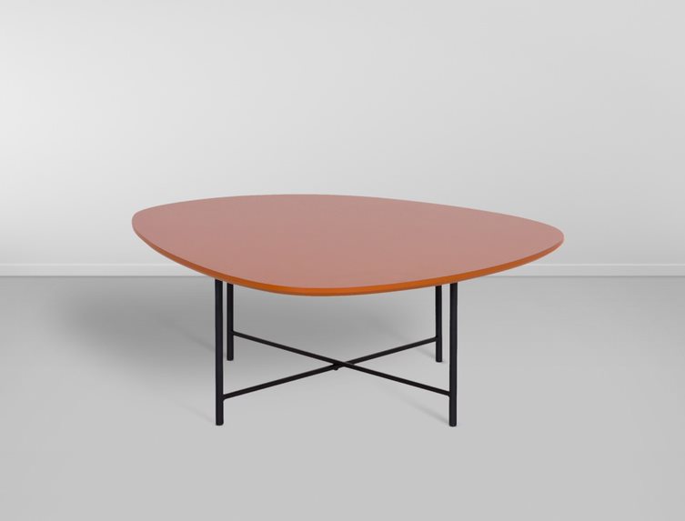 Mesa Centro Bem-Me-Quer - Terracota L:0,83 P:0,79 A:0,32