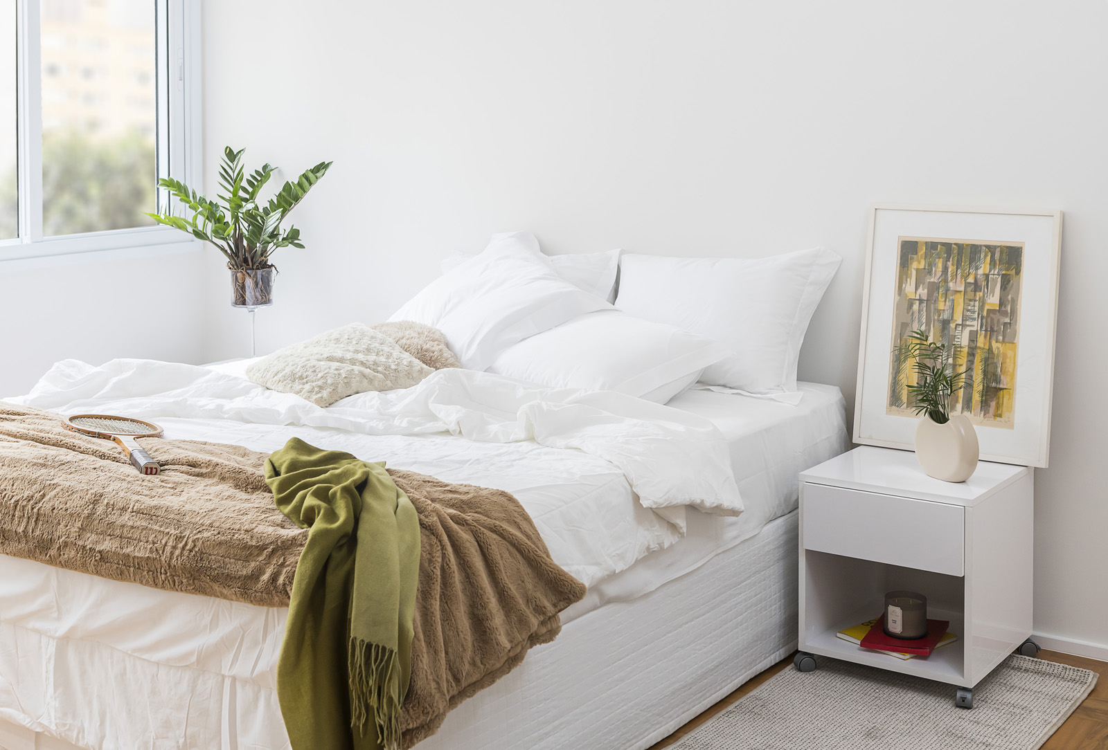 Cama Box Queen Plus C/ Pillow L:1,76 P:1,98