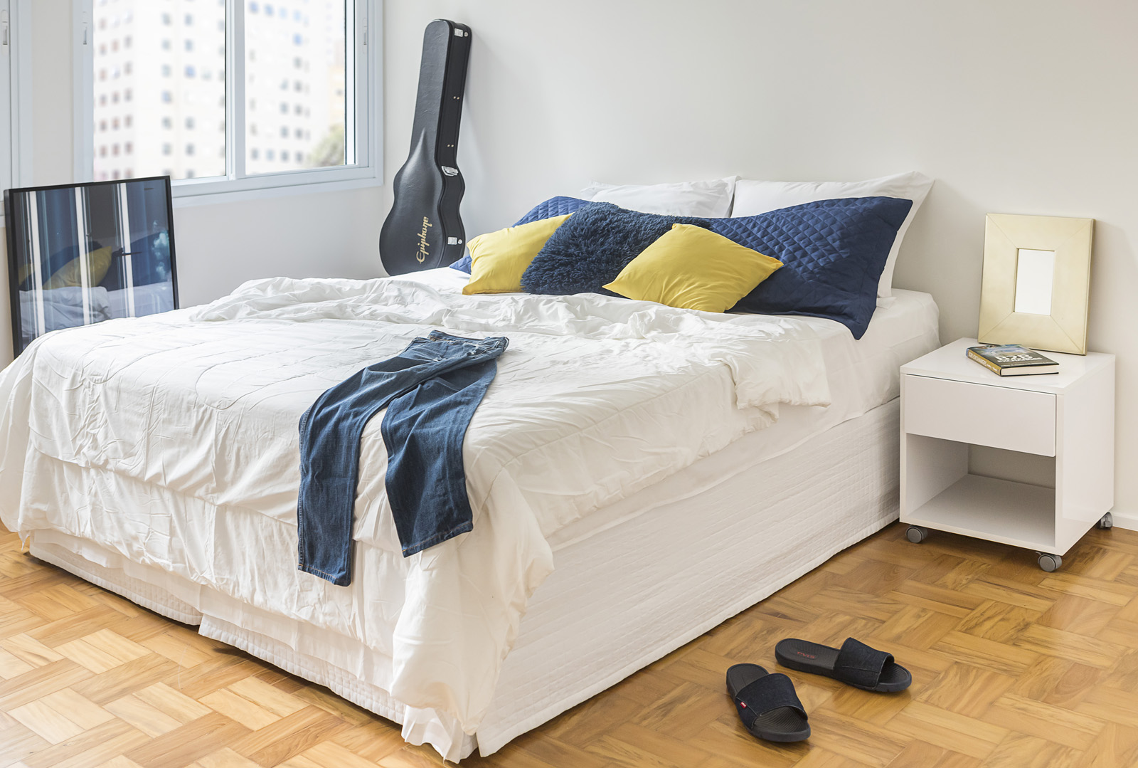 Cama Box Queen Plus C/ Pillow L:1,76 P:1,98